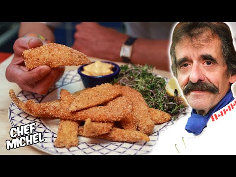 Fried Sole with Mustard and Lemon