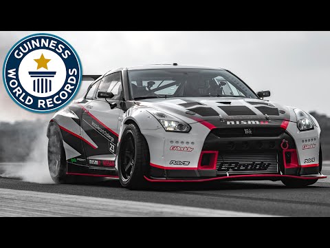 Fastest Drift - Nissan Middle East FZE sets world record