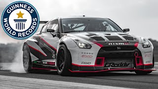 Fastest Drift - Nissan Middle East FZE sets world 