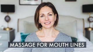 How to get rid of mouth lines with massage