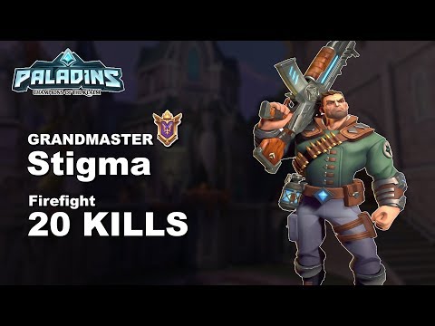 Stigma Viktor 20 KILLS!! Paladins GM (TOP 85) Ranked Gameplay 1440p High Quality Video