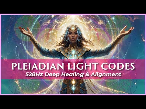 💖Healing with Pleiadian Energy | Light Codes & Soul Awakening | A Visual & Sonic Activation Journey