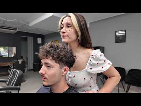 Ukrainian Barber Svetlana VS Teen's Stubbles - Kraków  🇵🇱
