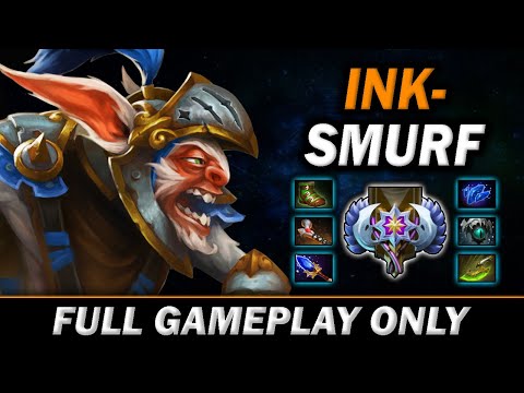 INK- SMURF, which one better INK or DOGKING (focus on hero control) - Full Gameplay Meepo #453