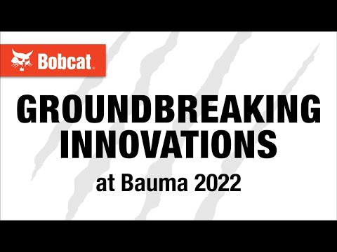 Bobcat at Bauma 2022 | Groundbreaking Innovations Teaser