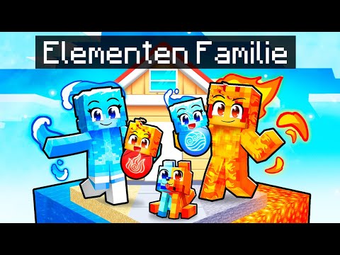 🔥NEW Minecraft ELEMENT Family Adventure!🔥
