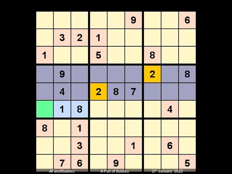 How to Solve The Hindu Sudoku Hard January 27, 2022