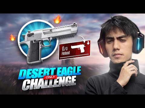Only Desert-Eagle Challenge in BR Rank🔥 Hardest Challenge Ever🙏🏼