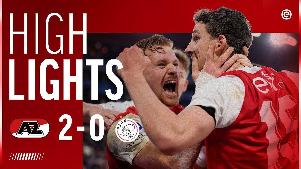Thumbnail for article: Samenvatting AZ - Ajax: Van Bommel blinkt uit tijdens 'Slag om Noord-Holland'