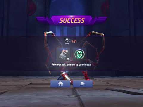 Shadowland Floor 32 F2P clear | Spider-Man Solo | Marvel Future Fight