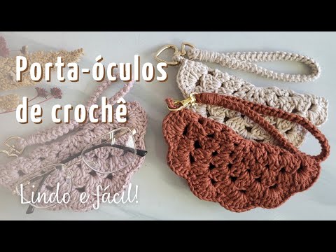 DIY Crochet Glasses Holder Easy to Use, Sell or Gift!