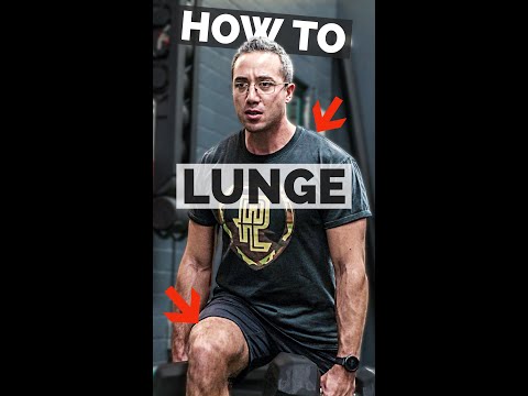 Learn How to Lunge (the right way) | Movement Pattern #shorts thumbnail
