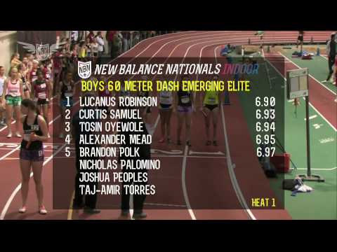 Boys 60m EE Final - New Balance Nationals Indoor 2013