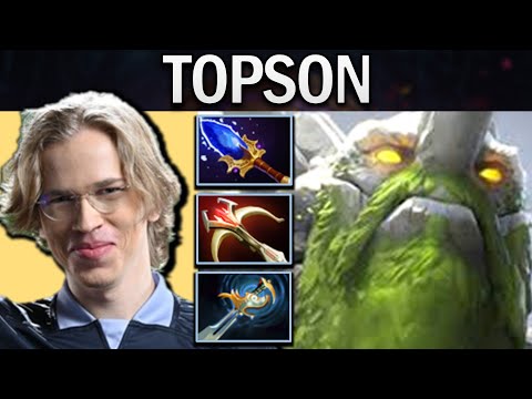 Tiny Dota 2 Gamepay Topson with 23 Kills and Crazy Damage