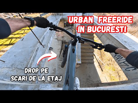URBAN Freeride in Bucharest | Stairs, Drops and Abandoned Buildings!