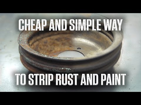 Secret to removing rust and paint on the cheap | Hagerty DIY