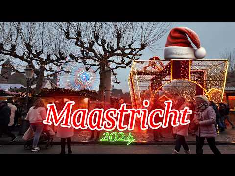 Exploring Maastricht's City Center During the Winter Festivities 🎄