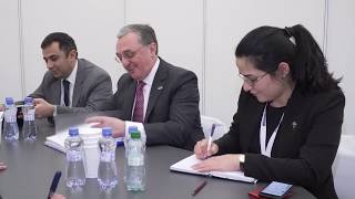 Встреча Глав внешнеполитических ведомств Армении и Молдовы