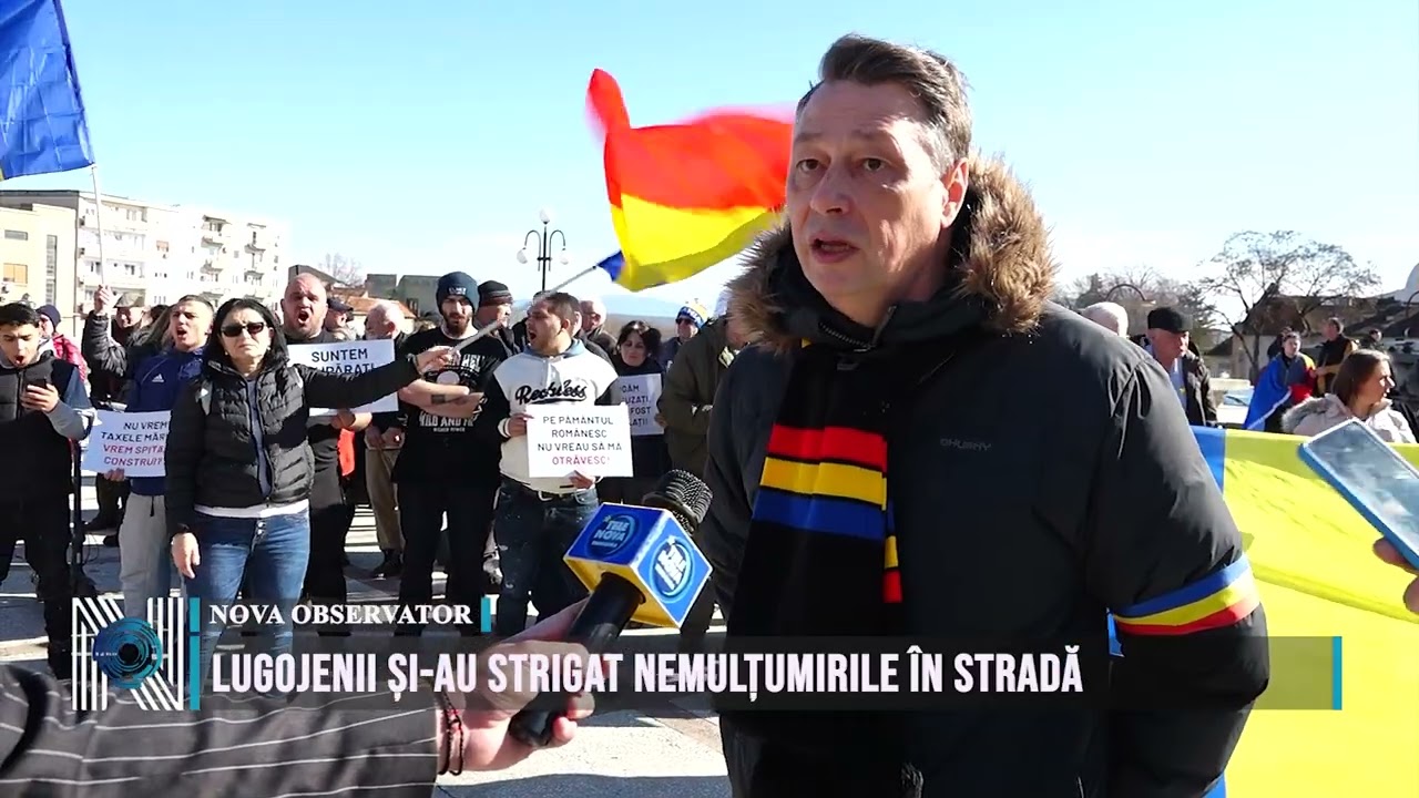 LUGOJENII ȘI-AU STRIGAT NEMULȚUMIRILE ÎN STRADĂ