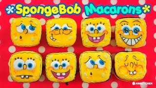 스폰지밥 마카롱 만들기! How to Make Spongebob Macaron! - Ari Kitchen
