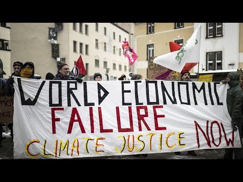 Climate activists gather in Davos ahead of 2023 World Economic Forum