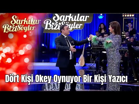 Dört Kişi Okey Oynuyor Bir Kişi Yazıcı | Şarkılar Bizi Söyler 38 Bölüm Kesit
