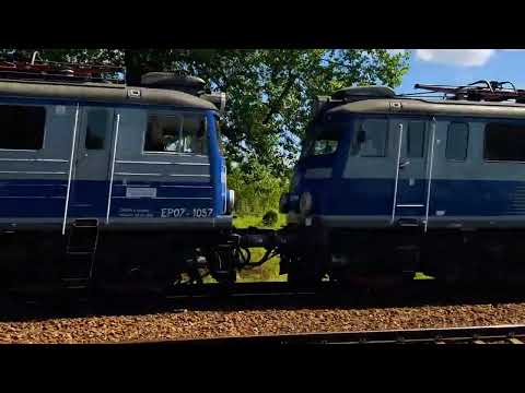 Express Do Kawy [#80] Podwójna siódemka! - IC 36100 "Boznańska" - EP07-1057+EP07-1015