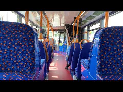 On the 685: Stagecoach Cumbria and North Lancs YX68 UXH/11158 E40D Enviro 400MMC