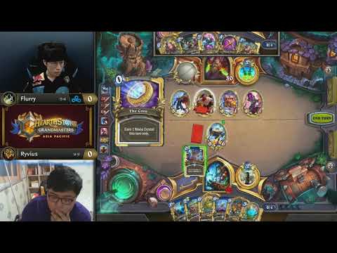 Flurry vs Ryvius - Hearthstone Grandmasters Asia-Pacific - Week 5
