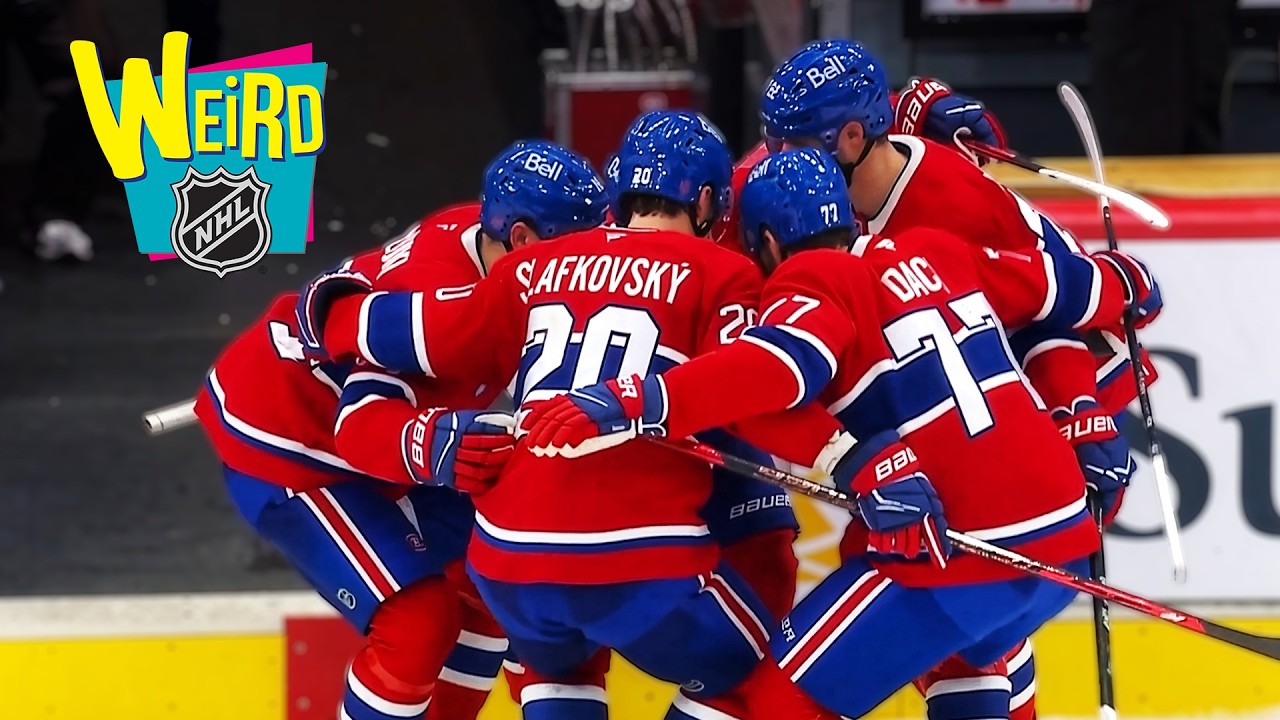 Flying Hot Dogs, Thrown Sticks & Hockey Chaos | Weird NHL Vol. 142