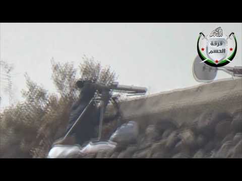 استهداف مقرات تنظيم داعش في دشمة علي في ريف درعا بقذيفة اي بي جي9 من قبل فرقة الحسم