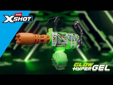 XSHOT Hyper Gel Gatling Blaster – 1,800 Rounds of Blaster Action!