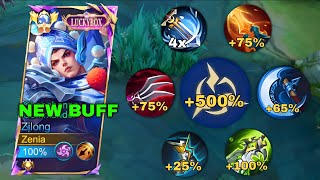 Download lagu TOP GLOBAL ZILONG BEST MULTIPLE DAMAGE THAT CAN ONE SHOT 2025!!💀 ( INCREDIBLE DAMAGE ) mp3