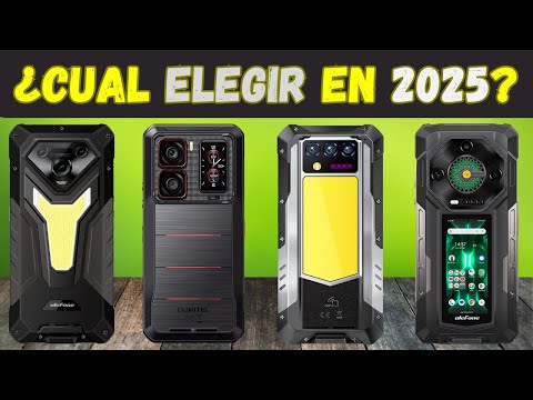 🔥🔋 TOP 5 MÓVILES INDESTRUCTIBLES con MEJOR BATERÍA de 2025
