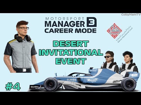 DESERT INVITATIONAL EVENT | Ep 4 | Motorsport Manager Mobile 3 Career Mode Gameplay