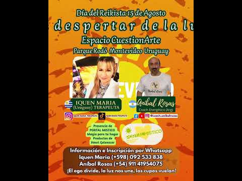 ¡El Día del Reikista lo festejamos en Parque Rodó! 🧘‍♂️🇺🇾