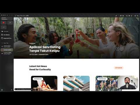 Foto kelas Belajar Laravel 11, Filament, MySQL: Bikin Web Portal Berita