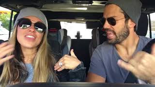 Jessie James Decker &amp; Eric Decker - Almost Over You - Car Karaoke