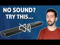 No Sound From Soundbar Common Issues And Ways To Fix Samsung LG Sonos Sony
