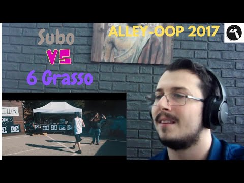 Reazione Alley-OoP! Freestyle Battle 2017 - Ottavi - SUBO vs 6 GRASSO REACTION