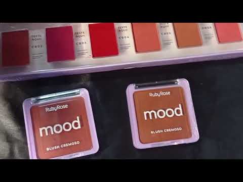 BLUSH CREMOSO MOOD RUBY ROSE 9,4G BOX COM 36UN