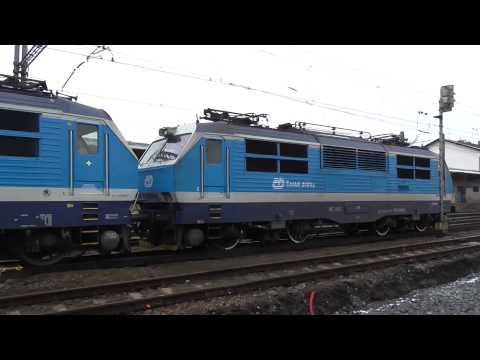 151.020-5 přípřež | 150.225-1 vlaková na vlaku Sv 1306 | zkrácená trasa Přerov - Praha