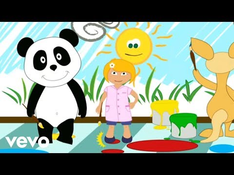 Panda vai à Escola - O Jogo das Cores