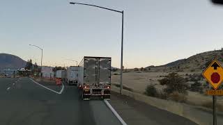 Descending I-5 Siskiyou Pass California