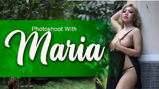 Download lagu Photoshoot with MARIA | model aduhai yang bikin  cegukan terus nih.. mp3