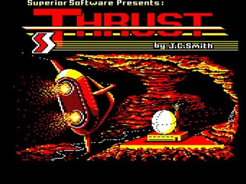 Thrust Review for the Acorn BBC Micro by John Gage