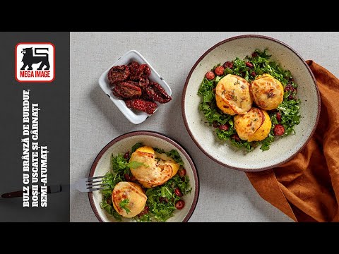 Bulz cu brânză de burduf, roșii uscate și cârnați semi afumați | MEGA IMAGE