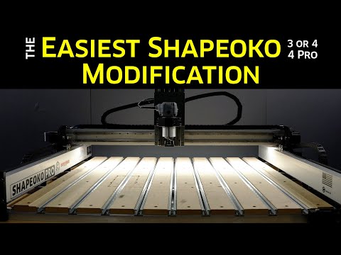 The Easiest Shapeoko 3/4/Pro Modification