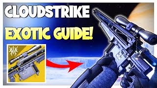 How To Get The CLOUDSTRIKE Exotic Sniper Rifle! Beyond Light Exotic Guide | Destiny 2