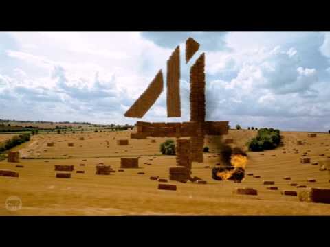 Channel 4 ident 2004 to Now - Hay Bales
